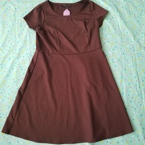 😎 Apt 9 chocolate fit and flare